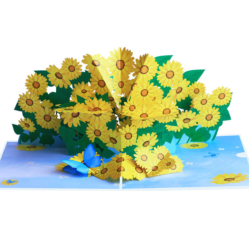 Sunflower Pop Up Card - 2 Styles