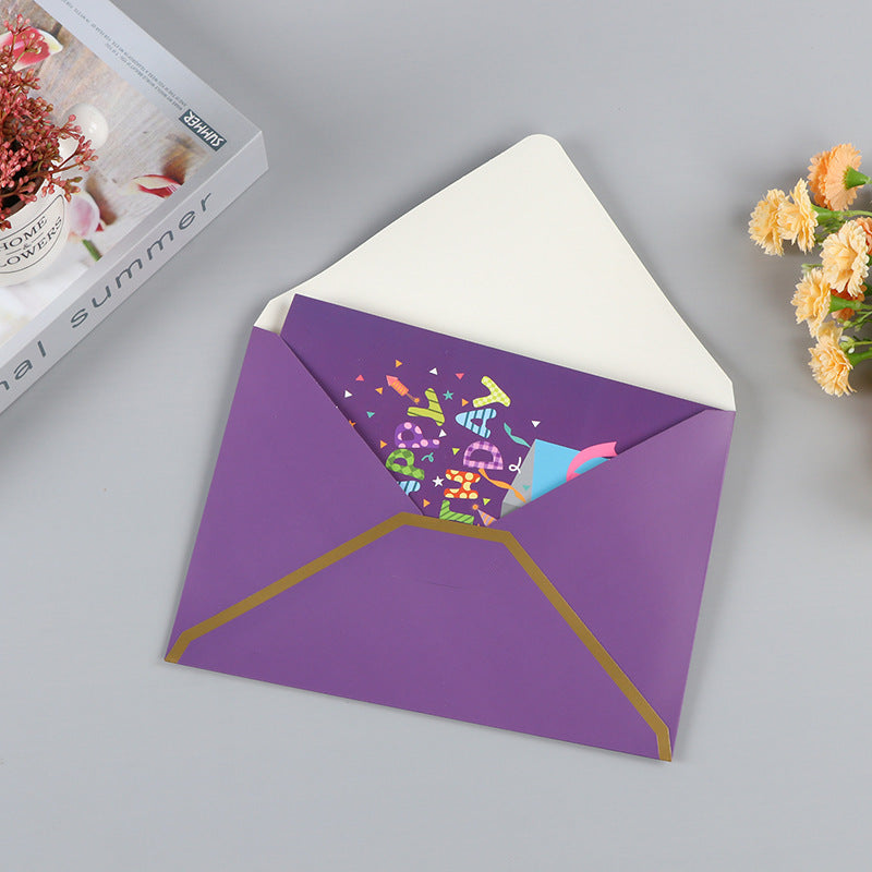 Colourful Birthday Pop Up Card, 3D Card