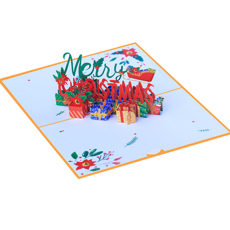 Christmas Pop Up Card | 3D Greeting Card | 2 Styles