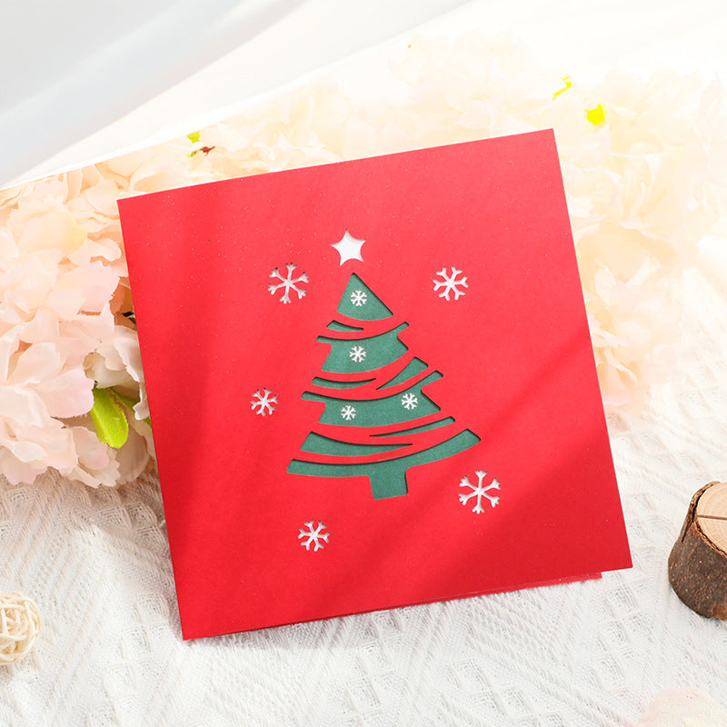 Christmas Pop Up Card | Snowy House | Hut | Xmas | 3D Card | Greeting Card | LED | Playing Jingle Bells Tune