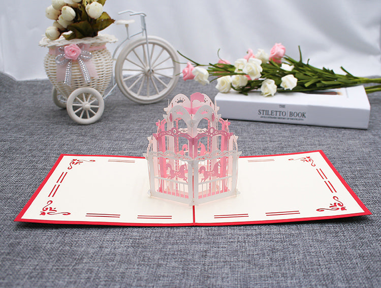 Magic Carousel Pop Up Card