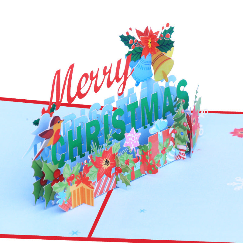 Christmas Pop Up Card | 3D Greeting Card | 2 Styles