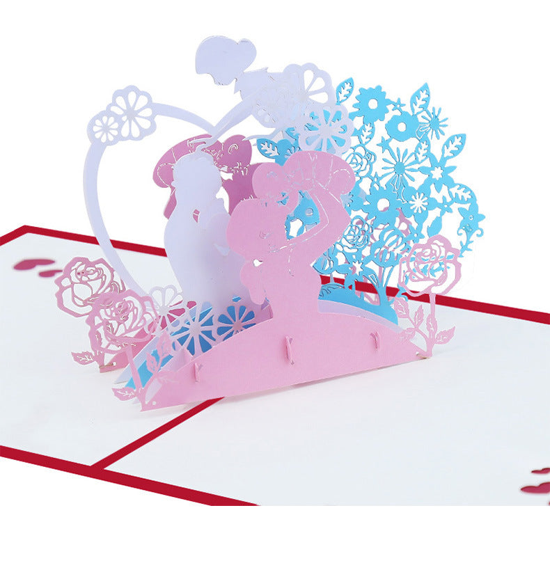 Mother's Day Pop Up Card - Q&T 3D Cards and Envelopes