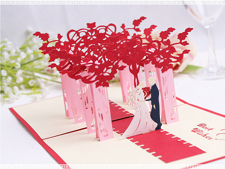 Wedding Pop Up Card
