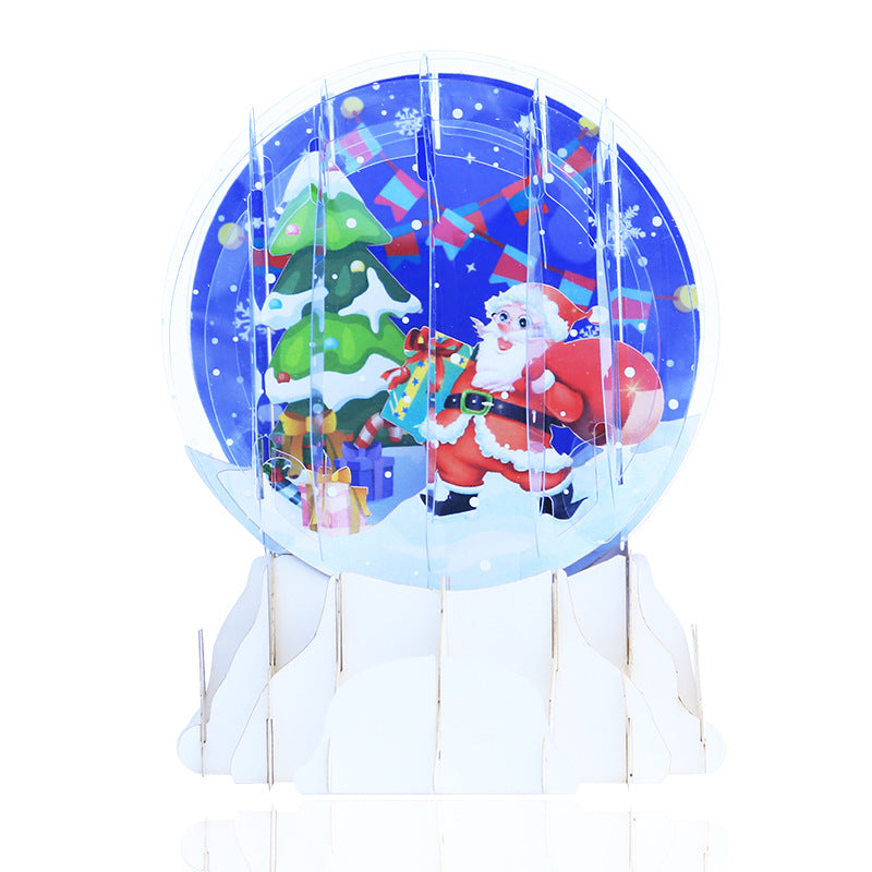 Sphere Pop Up Card | Christmas Card | 3D Card | Birthday Card | Greeting Card | 5 Styles
