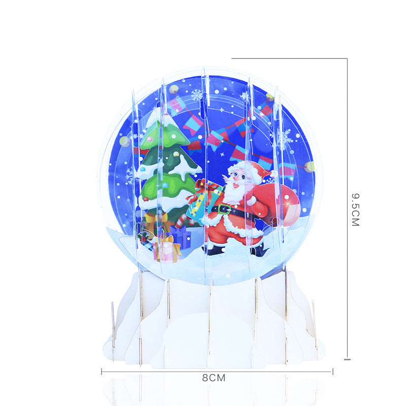 Sphere Pop Up Card | Christmas Card | 3D Card | Birthday Card | Greeting Card | 5 Styles