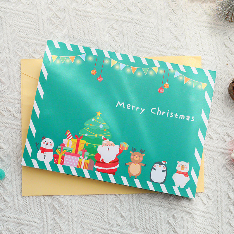 Christmas Pop Up Card | Christmas Party | 3D Card | Xmas | Animals | Supper | Children | Gift | Greeting Card
