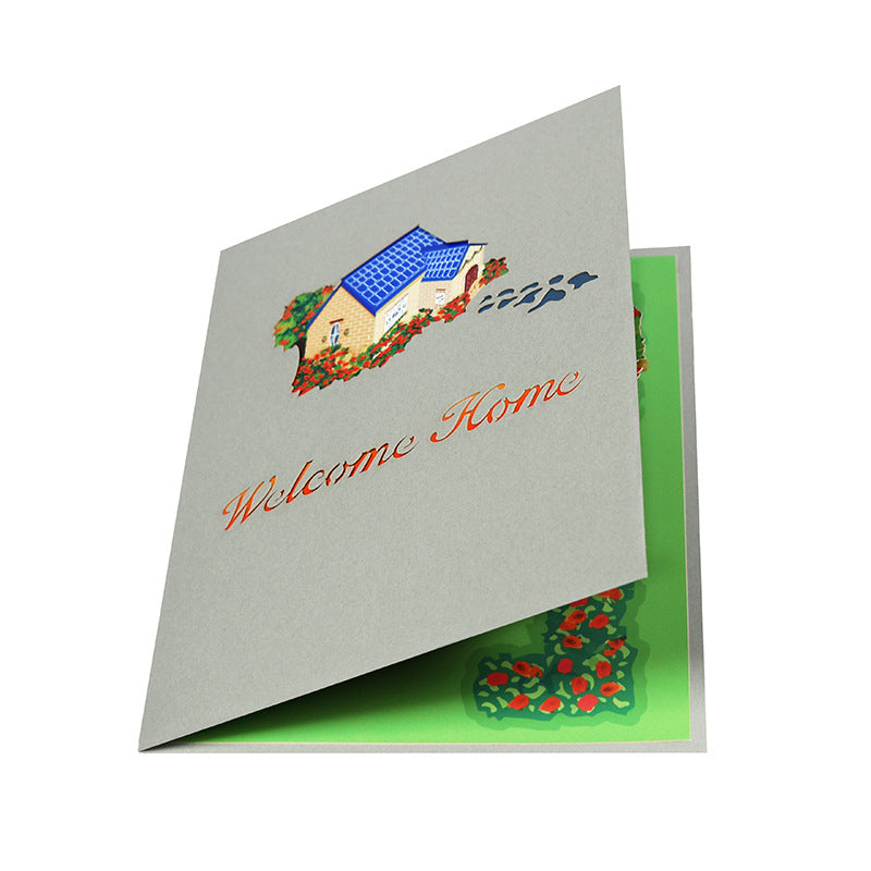 Welcome Home Pop Up Card | 3D Card | House Warming Gift