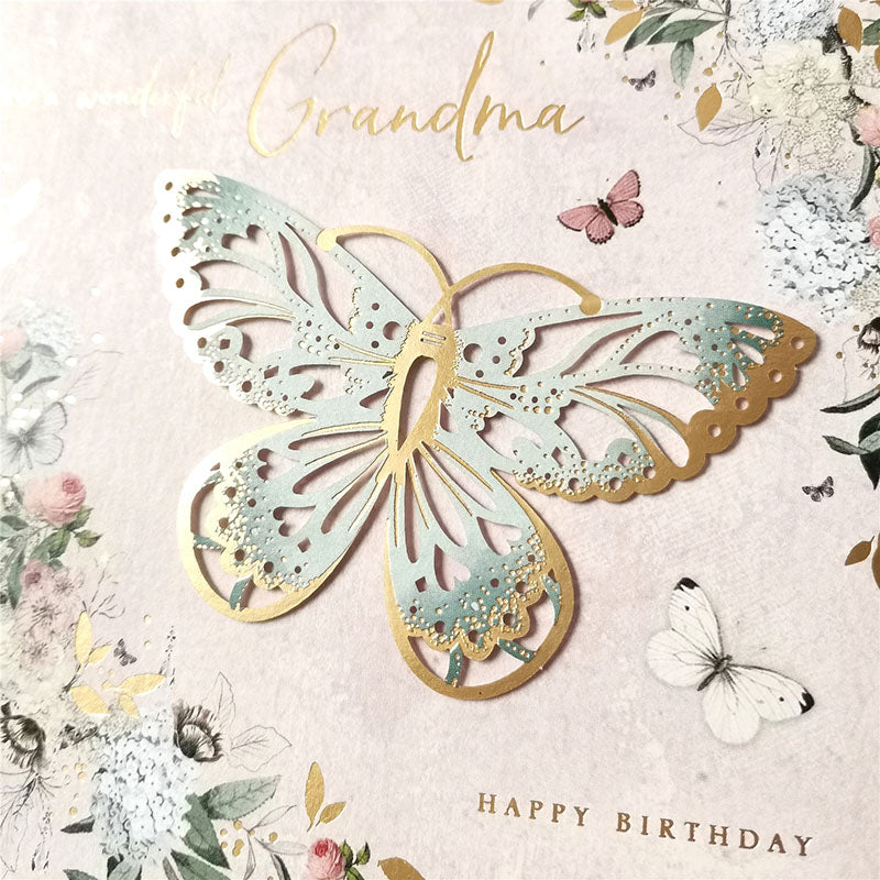 Birthday Card for Grandma - Butterfly