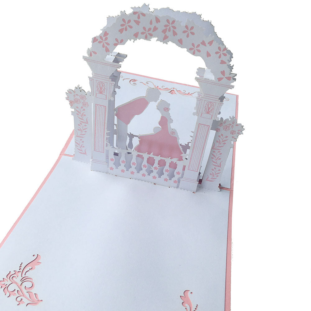 Romeo and Juliet Theme Pop Up Card