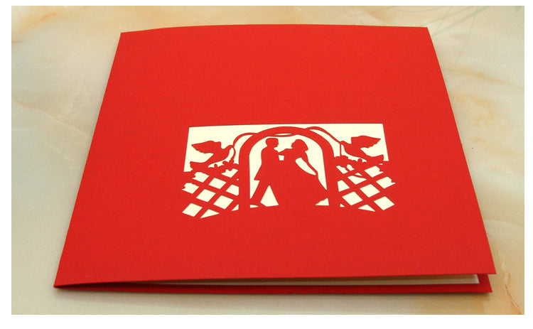 Wedding Pop Up Card | 3D Card | Gift | In Love | YES