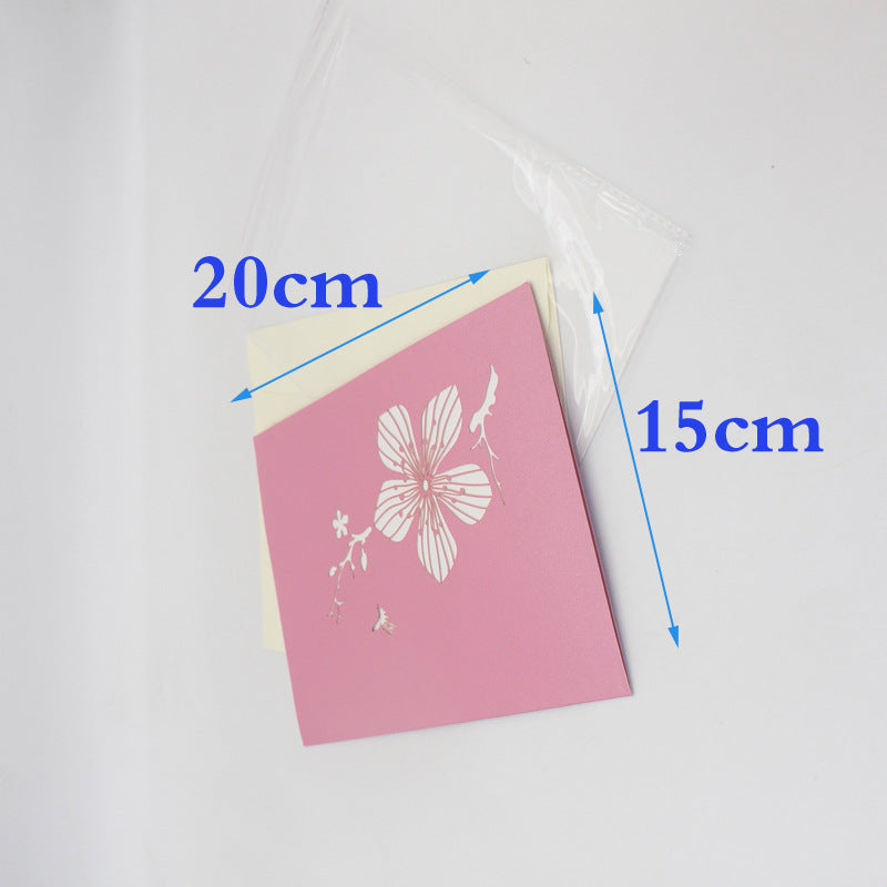 Orchard 3D Pop Up Card | Greeting Card | Ginkgo Forest | Cherry Orchand | Jacaranda Forest | Birthday Card | Greeting Card