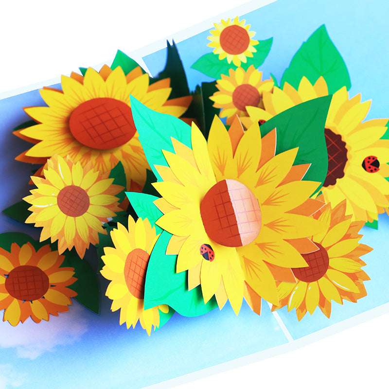 Sunflower Pop Up Card - 2 Styles