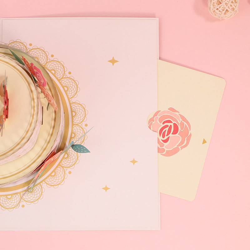 Colourful Birthday Cake Pop Up Card | Birthday | Birthday Card | 3D Card | Greeting Card