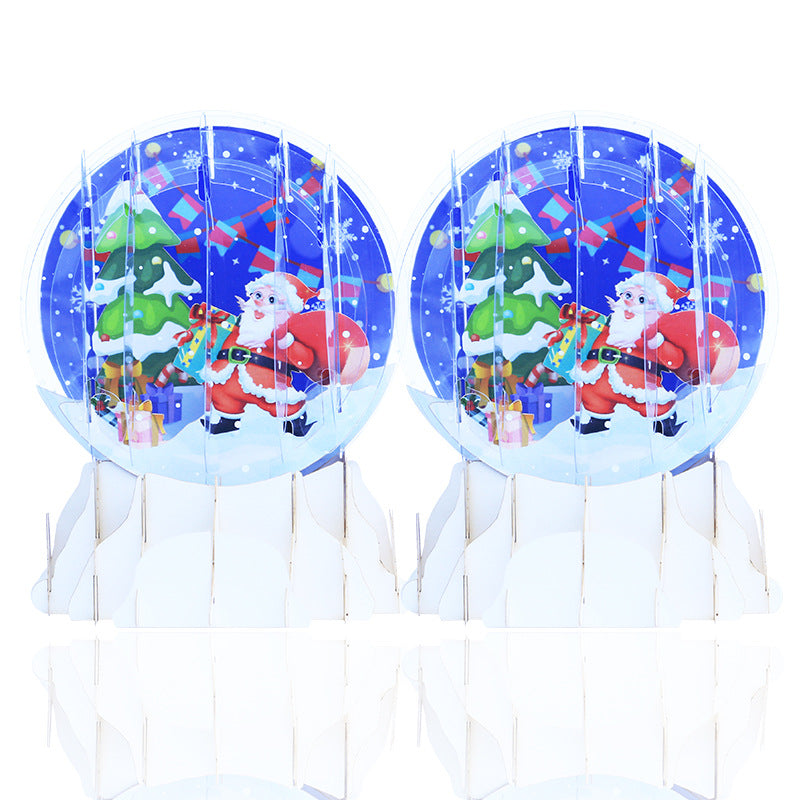 Sphere Pop Up Card | Christmas Card | 3D Card | Birthday Card | Greeting Card | 5 Styles