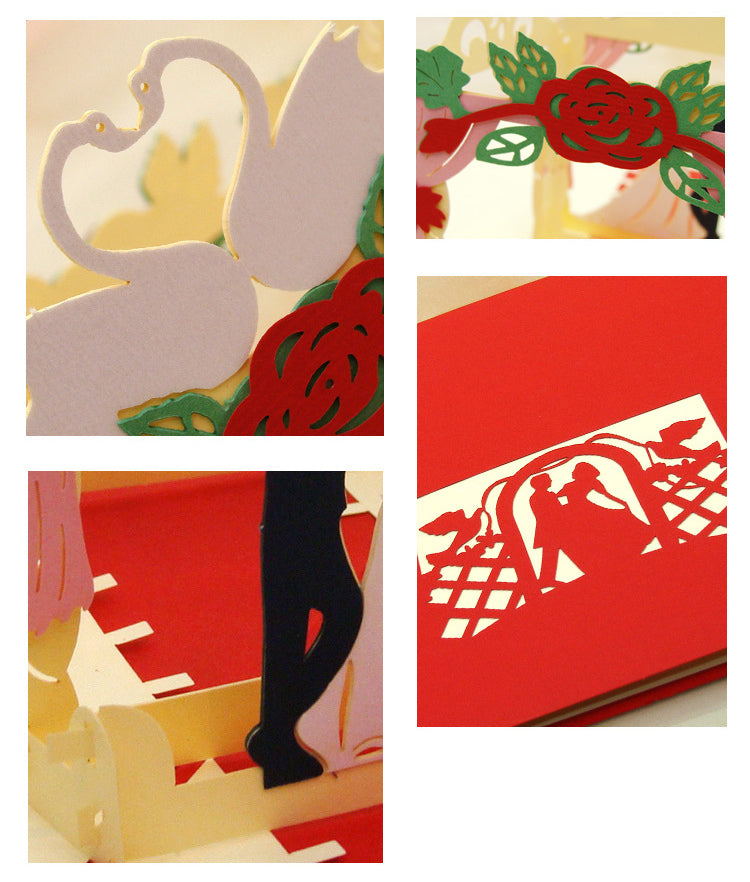 Wedding Pop Up Card | 3D Card | Gift | In Love | YES