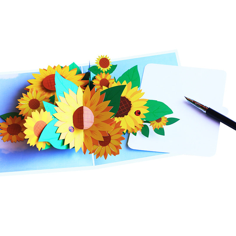 Sunflower Pop Up Card - 2 Styles