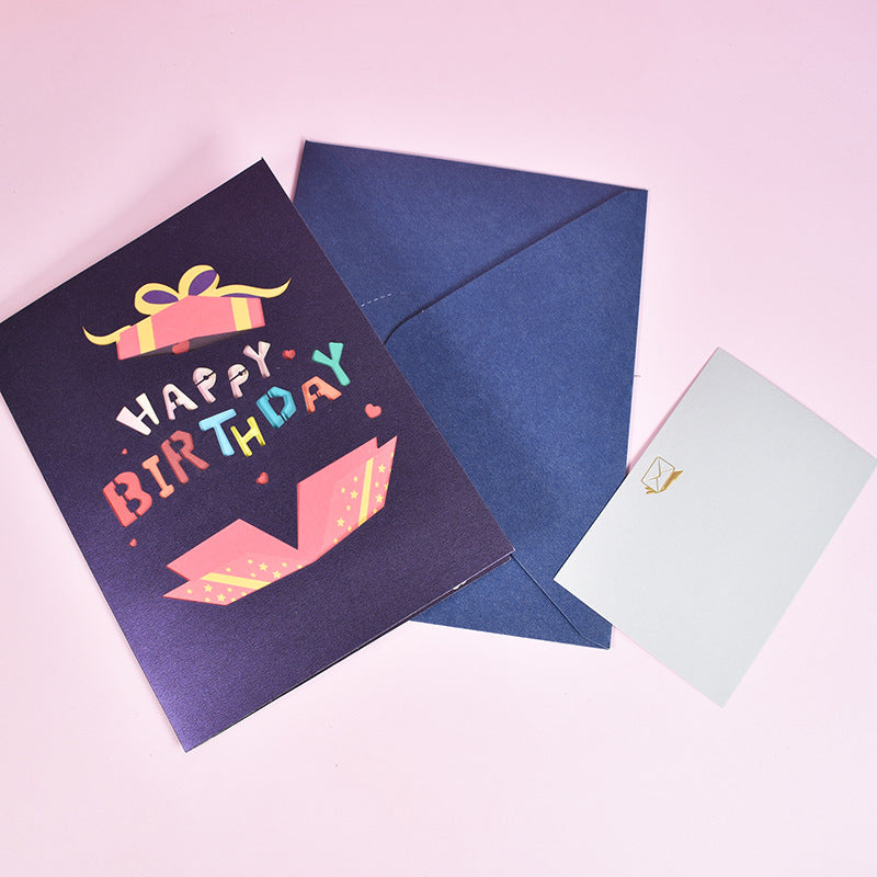 Colourful Birthday Pop Up Card