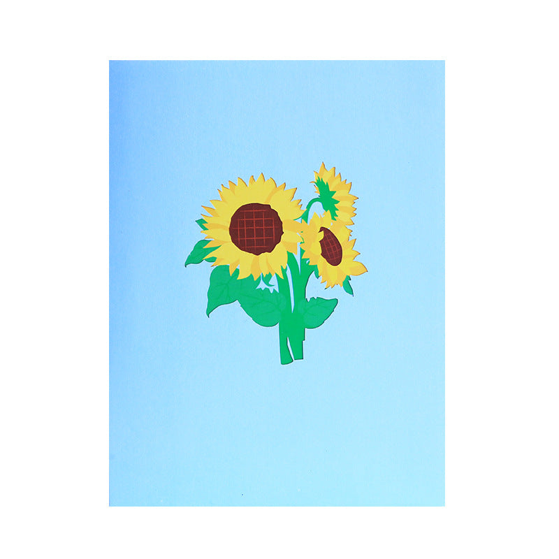 Sunflower Pop Up Card - 2 Styles