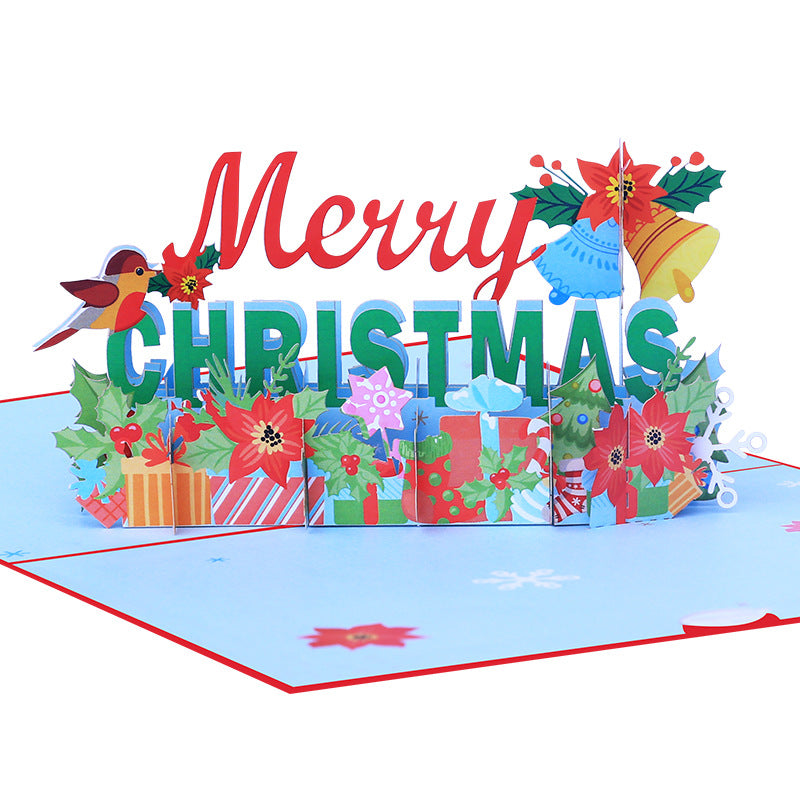 Christmas Pop Up Card | 3D Greeting Card | 2 Styles