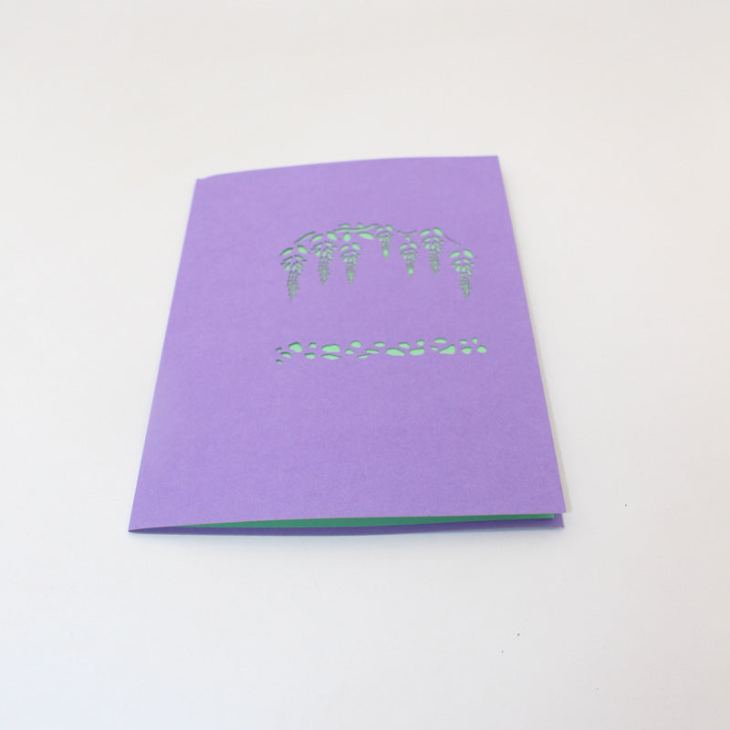 Orchard 3D Pop Up Card | Greeting Card | Ginkgo Forest | Cherry Orchand | Jacaranda Forest | Birthday Card | Greeting Card