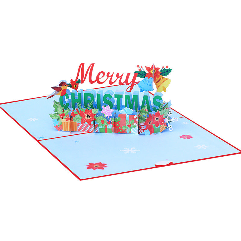Christmas Pop Up Card | 3D Greeting Card | 2 Styles