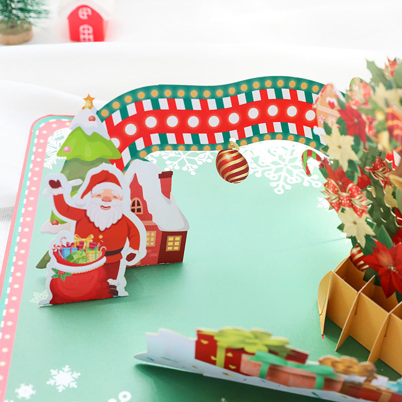 Beautiful Pop Up Christmas Card | Xmas Gift | 3D Card