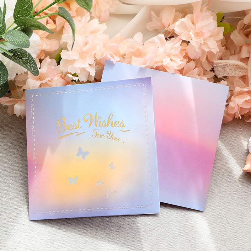 Butterflies in the Garden Pop Up Card