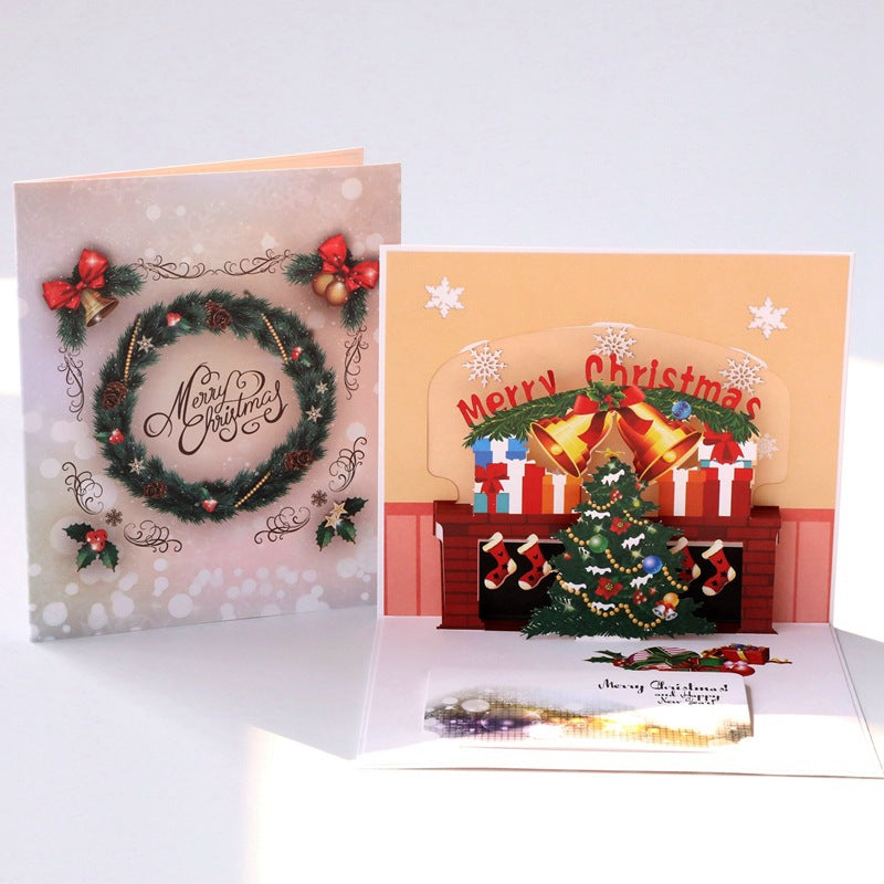 Christmas Card - Pop Up Christmas Chimney