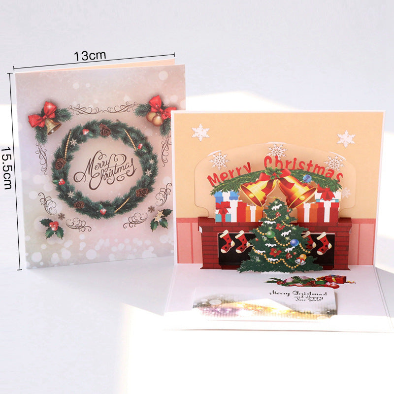 Christmas Card - Pop Up Christmas Chimney
