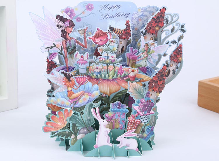 Birthday Puzzle Card - Fairy Land