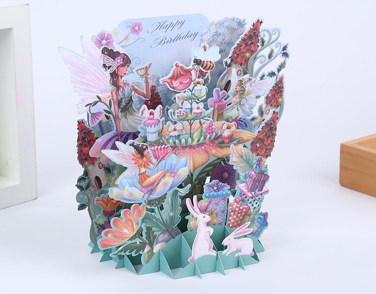 Birthday Puzzle Card - Fairy Land