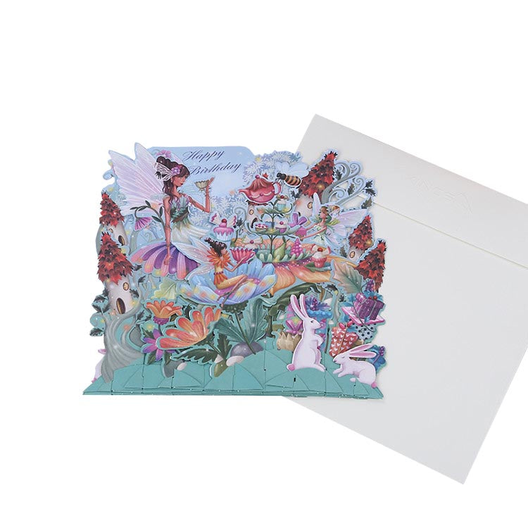 Birthday Puzzle Card - Fairy Land
