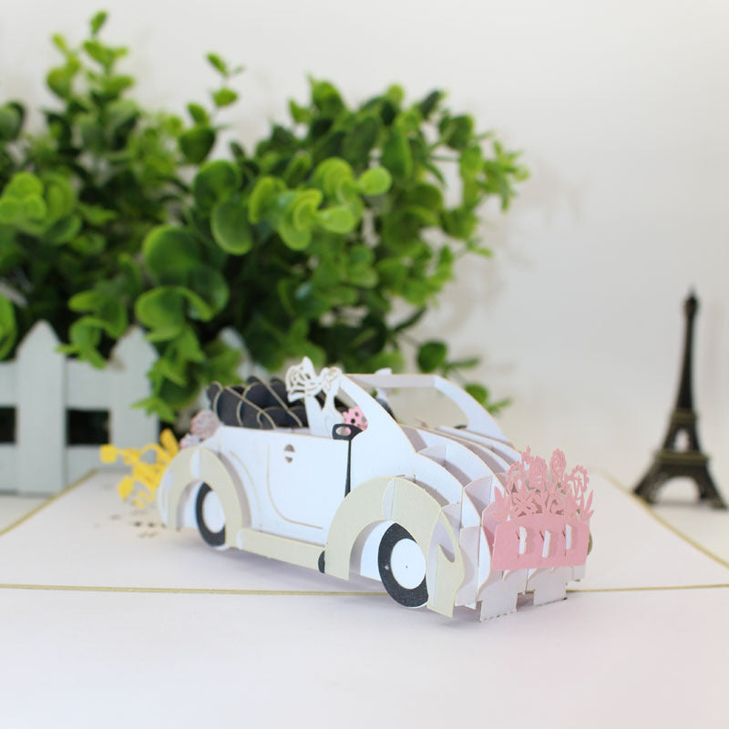 Just Married Pop Up Card