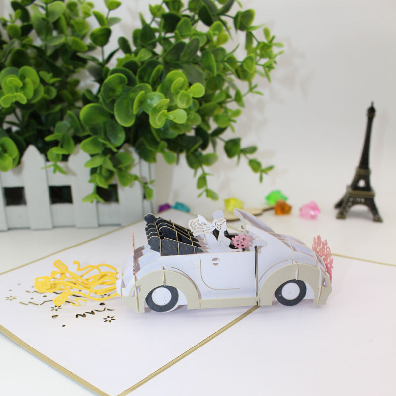 Just Married Pop Up Card