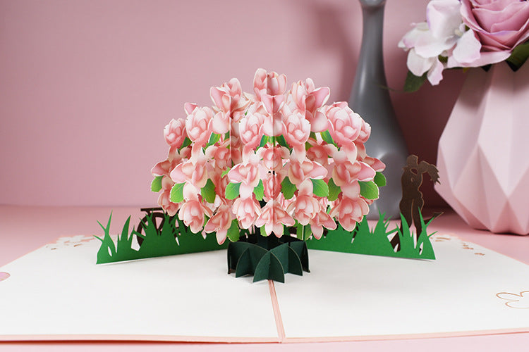 Magnolia Tree Pop Up Card