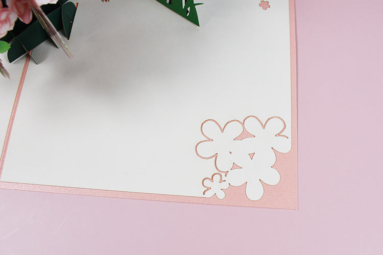 Magnolia Tree Pop Up Card