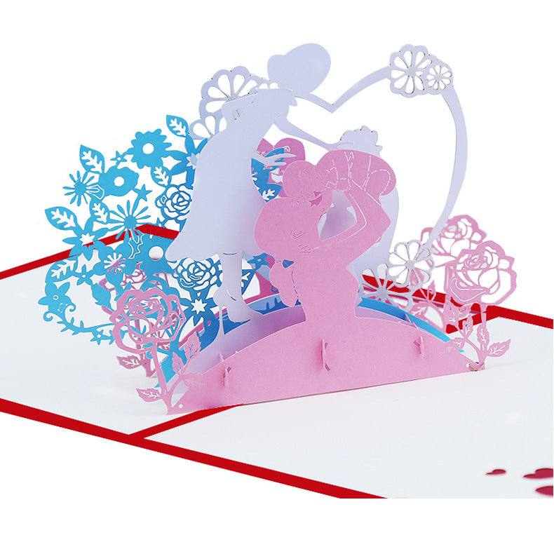 Mother's Day Pop Up Card - Q&T 3D Cards and Envelopes