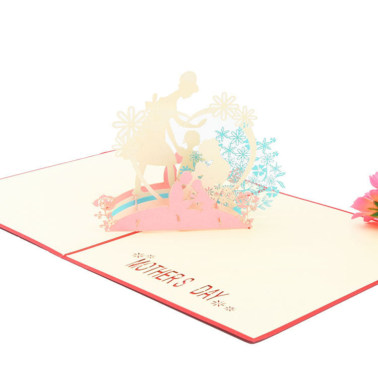 Mother's Day Pop Up Card - Q&T 3D Cards and Envelopes