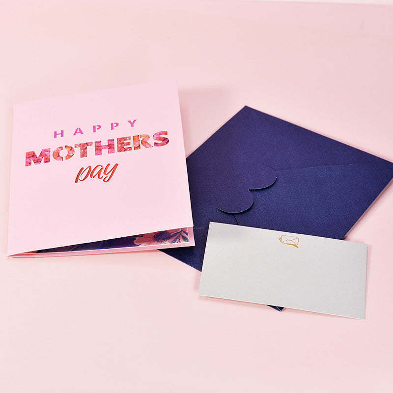 Mothers Day Pop Up Card in Purple