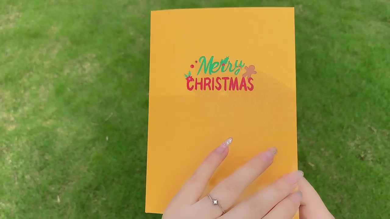 Christmas Pop Up Card | 3D Greeting Card | 2 Styles