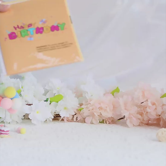 Birthday Pop Up Card with Optional Year Numbers