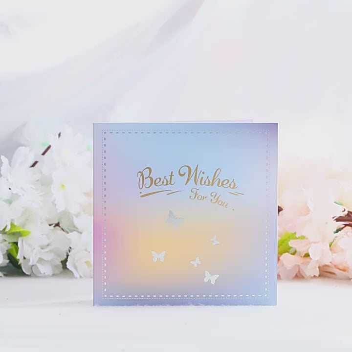 Butterflies in the Garden Pop Up Card
