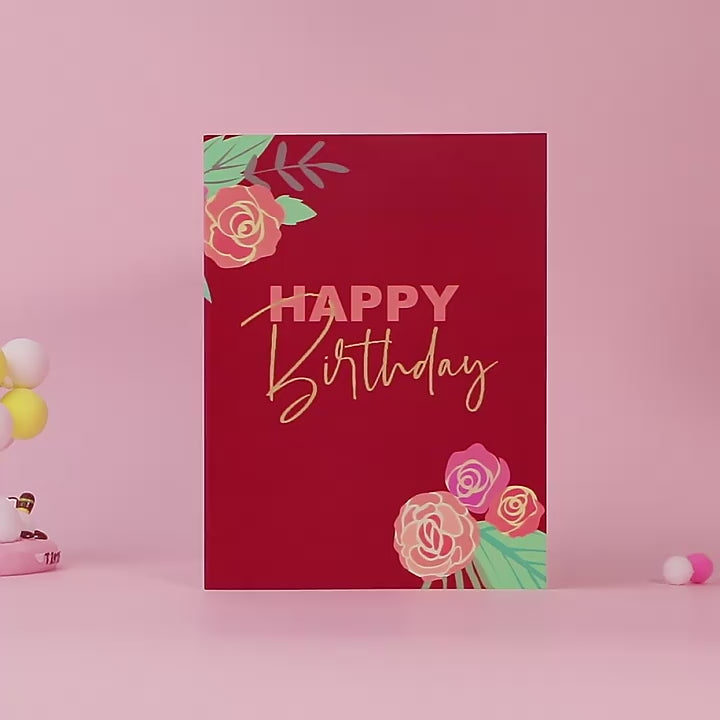 Colourful Birthday Cake Pop Up Card | Birthday | Birthday Card | 3D Card | Greeting Card