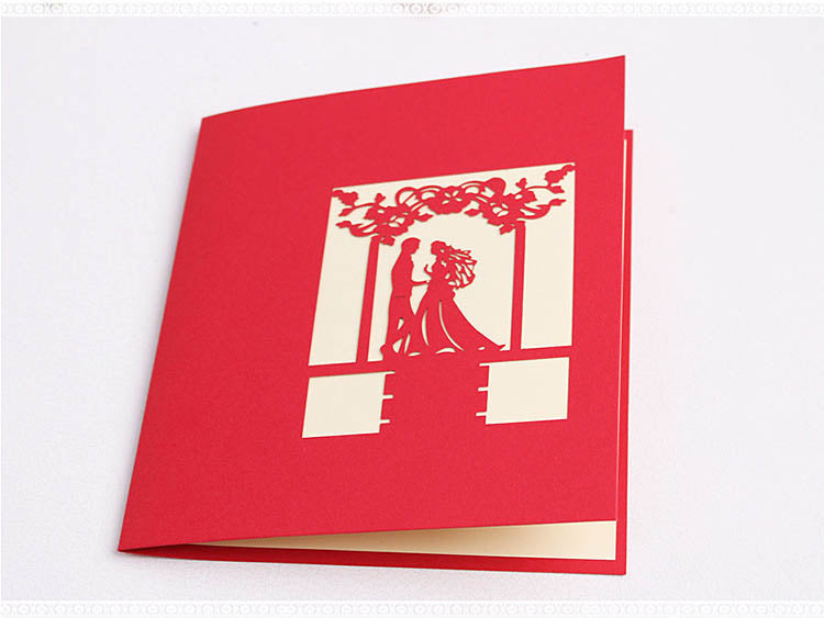 Wedding Pop Up Card