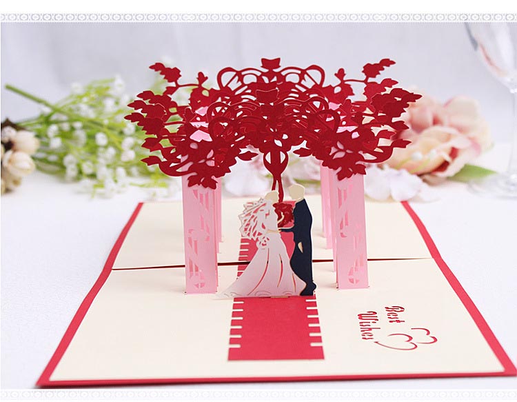 Wedding Pop Up Card