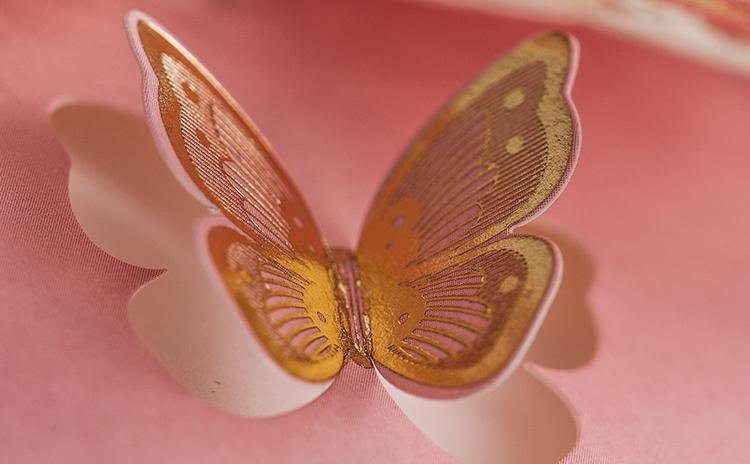 Pink Decorative Envelope - Money Wallet - Lunar New Year Gift