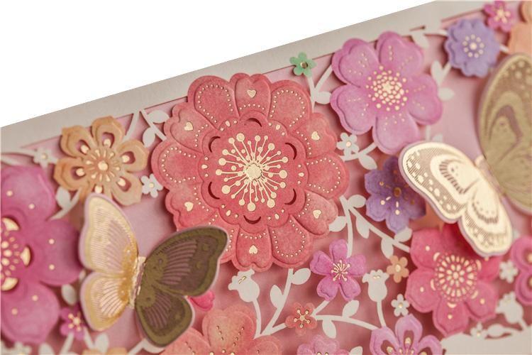 Pink Decorative Envelope - Money Wallet - Lunar New Year Gift